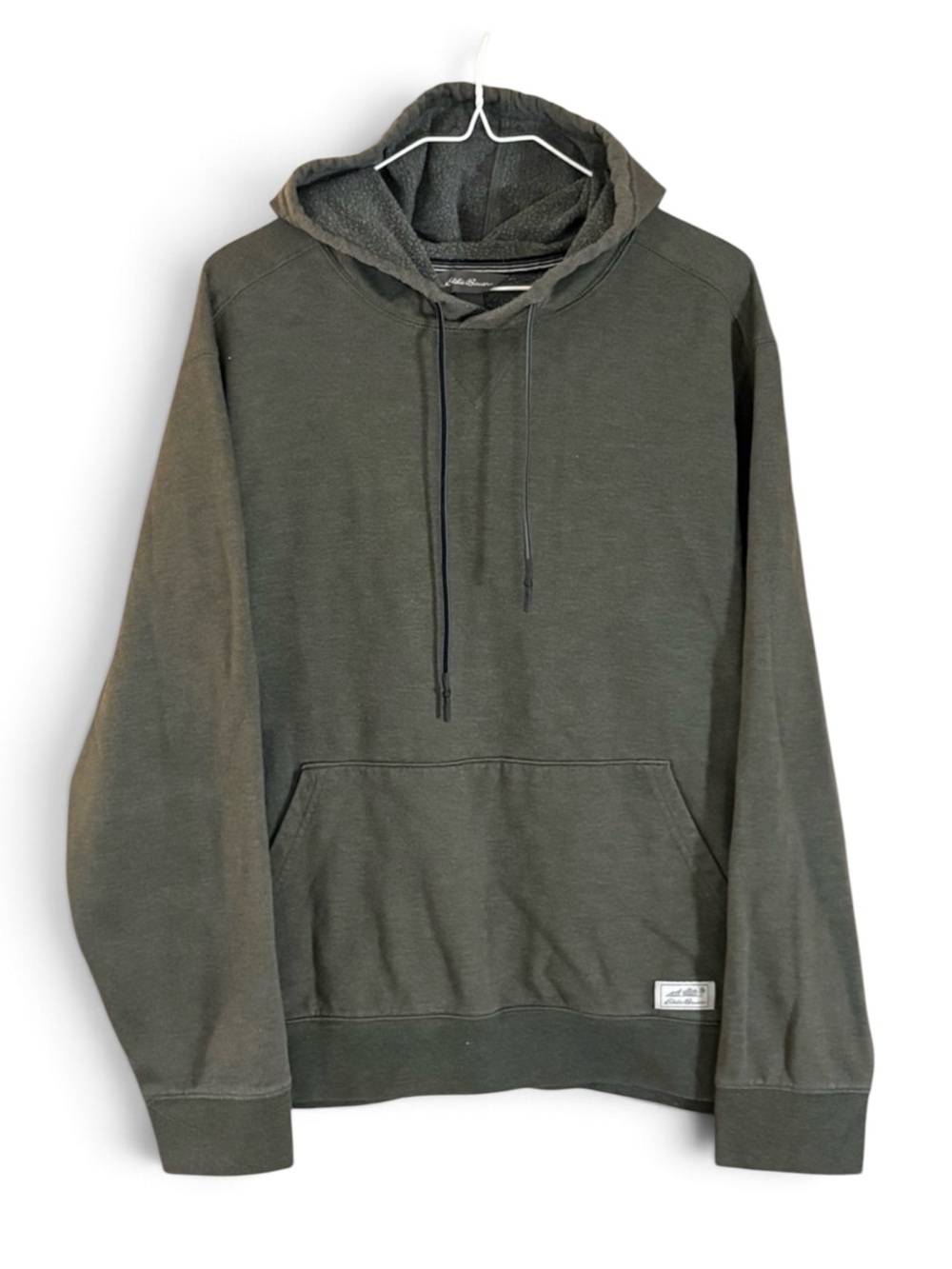 Eddie Bauer Men’s Dark Gray Pullover Hoodie
